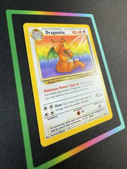 Dragonite 19/62 Fossil Rare 100 HP Stage 2 Regular Pokemon TCG Card English - Image 3
