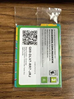 Pokemon N’s Zekrom Pokemon Center Promo Sealed Ascended Heroes - Image 2