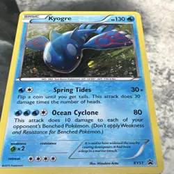 Pokemon TCG Kyogre XY Promo XY51 Holo 130 HP 2015 Ocean Cyclone - Image 1