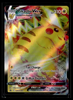 Pokemon TCG SWSH: Sword & Shield Promo Cards #SWSH286 Pikachu VMAX - Image 1