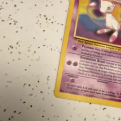Pokemon Mew 08/53 Wotc Promo Regular Basic 50 HP Card English Ken Sugimori - Image 2