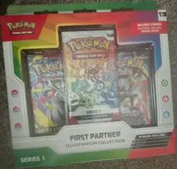 Pokemon First Partner Illustration Series 1 Promo Box English Charmander Squirt… - Image 1