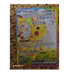 The Pokemon Company Pikachu ex Special Illustration Rare Full Art Holo 238/191 - Image 1