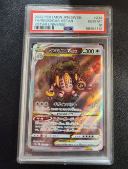 Regigigas Vstar 233/172 S12a: Vstar Universe Pokemon Japanese PSA 10 - Image 3