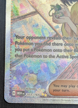 Erika's Invitation 203/165 NM Holo Card - Scarlet & Violet 151 Pokemon B - Image 5