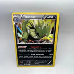 Tyranitar 56/124 Holo Rare Fates Collide Pokemon Holo NM - Image 1