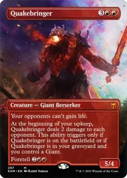 Quakebringer - Extended Art Kaldheim NM MTG - Image 1