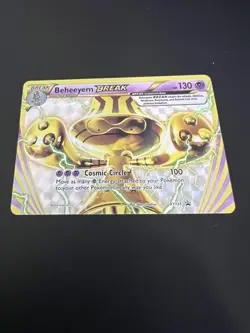 Beheeyem BREAK XY135 Promos 2014 Pokemon Card Rare NM VERY POOR CONDITION - Image 1