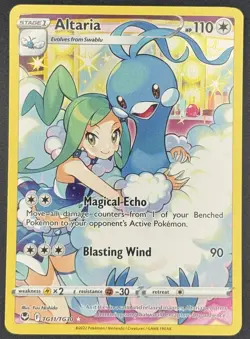Altaria TG11/TG30 Pokemon SWSH12: Silver Tempest Trainer Gallery Ultra Rare NM - Image 1