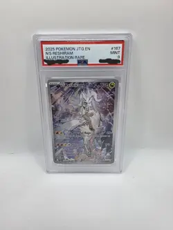 Pokemon Journey Together N’s Reshiram 167/159 Illustration Rare PSA 9 - Image 1