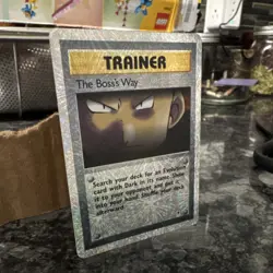 The Boss's Way 105/110 Legendary Collection Reverse Holo Rare Pokemon TCG - Image 2