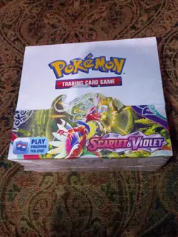 Nintendo Pokemon TCG Scarlet & Violet Booster Box - 36 Packs 820650863240 - Image 1