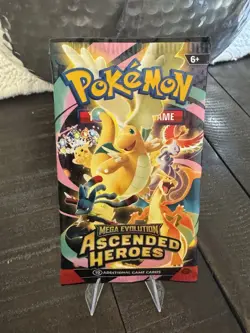 Pokemon Mega Evolution Ascended Heroes Booster Pack 10 Cards - Image 2
