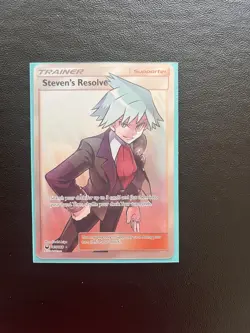 Pokemon Trainer Supporter Foil lot Skyla Steven's Resolve Blaine's Last Stand - Image 2