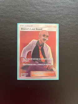 Pokemon Trainer Supporter Foil lot Skyla Steven's Resolve Blaine's Last Stand - Image 3