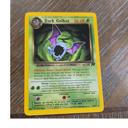 Pokemon Dark Golbat Team Rocket 24/82 Holo Rare Unlimited 50 HP English Wizards - Image 1