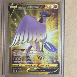 Pokemon TCG Galarian Articuno V Galarian Zapdos V Holo Card Lot English - Image 2