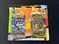 Back To School Pikachu Eraser And Evolving Skies And Astral Radiance Packs - Image 1