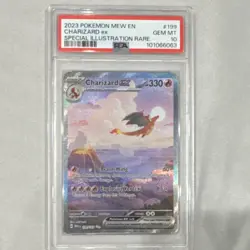 Pokemon Charizard ex #199 Scarlet & Violet 151 Special Illustration Rare PSA 10 - Image 1