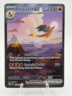 Pokemon TCG - S&V 151 - 199/165 Charizard ex - Special Illustration Rare - NM/M - Image 1