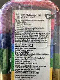 Pokemon TCG: Mega Evolution: Ascended Heroes Mini Tin Factory Sealed Lot Of 28🔥 - Image 3
