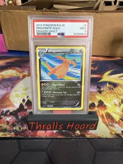 Pokemon TCG Dragonite Holo From Dragon Vault In A Psa 9 - Image 1