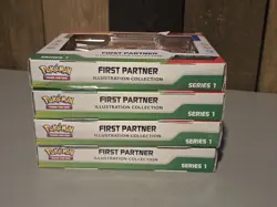 Lot Of 4 ✅ Pokemon TCG First Partner Illustration Collection Series 1 [ SEALED ] - Image 2