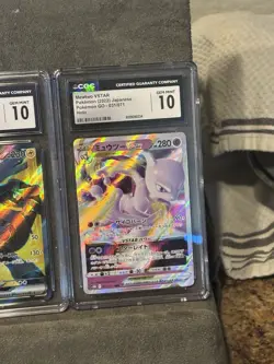 CGC 10 Pokemon Slab Lot Raboot Art Rare Zekrom ex Mewtwo VSTAR Japanese - Image 4