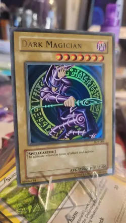 Dark Magician SDY-006 Unlimited Edition Light Play. Yu-Gi-Oh retro card - Image 1