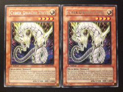 Yu-Gi-Oh! 2x Cyber Drache Zwei, ABPF-DE035, Rare, 1. Auflage, Deutsch, 1xNM/1xGD - Image 1