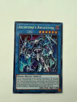 Yugioh - Archfiend's Awakening - Secret - 1st - FIGA-EN031 - NM - Image 1