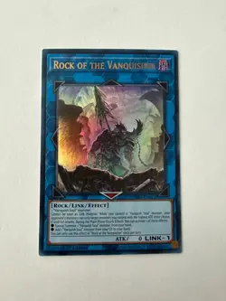 Yugioh - Rock of the Vanquisher - Ultra - 1st - WISU-EN022 - NM - Image 1