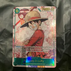 2025 One Piece TCG Carrying On His Will Monkey.D.Luffy Alt Art OP13-118 SEC - NM - Image 2