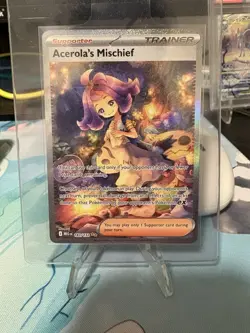 Acerola's Mischief Special Illustration Rare Pokemon Mega Evolution Card 183/132 - Image 1