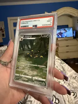 Sleeping Umbreon(Chinese Exclusive) 06 15/15 Gem Pack Vol.2 PSA 9 - Pokemon TCG - Image 5