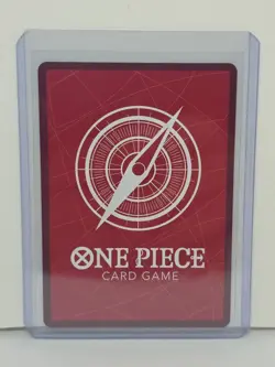 Monkey D. Luffy OP13-001 Leader One Piece Trading Card Red / Green - Image 2