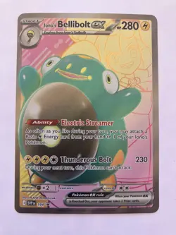 Iono's Bellibolt ex 194 Sv: Scarlet & Violet Promo Cards Holo - Image 1