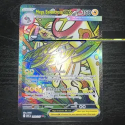 Pokemon Ascended Heroes MEGA EELEKTROSS EX 266/217 Attack Rare Card MINT-NM - Image 1