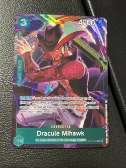 Dracule Mihawk (Illustration Box Vol.4) SR One Piece Promotion Cards ST12-003 - Image 1