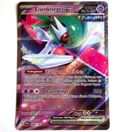 PAR DE - 089/182 Eisenkrieger EX / Iron Valiant EX Pokemon Karte Deutsch - Image 1
