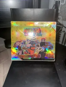 Unofficial Naruto Trading Collectible Card Booster Box TCG Gold Sage 30 Pack - Image 1