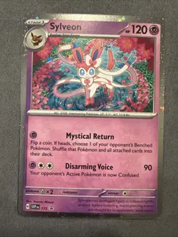 Sylveon - 172 (Cosmos Holo) 172 Sv: Scarlet & Violet Promo Cards Holo [Swirl] - Image 1
