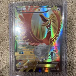 Pokemon Ho-Oh EX Full Art Ultra Rare Holo Breakpoint 121/122 Basic 180 HP 2016 - Image 1