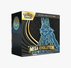 Pokemon TCG Mega Evolutions Lucario Elite Trainer Box ETB - NEW/FACTORY SEALED - Image 1