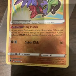 Radiant Hawlucha 081/189 Shining Astral Radiance Pokemon Card NM ⭐99p Start⭐ - Image 5