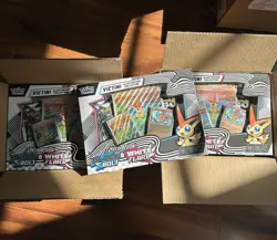 POKEMON TCG BLACK BOLT & WHITE FLARE VICTINI ILLUSTRATION COLLECTION SEALED NEW - Image 1