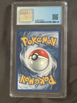 2000 Pokemon CGC MINT Misty’s Seadra #9 Gym Heroes Holo Rare Holo Swirl - Image 2