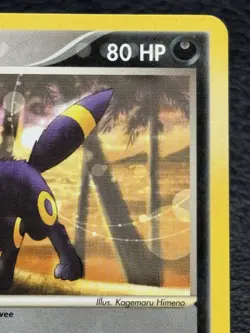 Umbreon 24/100 - Non Holo Rare - Vintage Pokemon TCG: EX Sandstorm - LP - Image 3