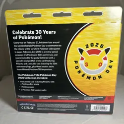 Pokemon Day 2026 Collection BRAND NEW SEALED Pikachu Exclusive Promo TCG - Image 4