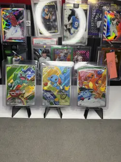 Pokemon TCG Bulbasaur Charmander Squirtle first partner illustration - English - Image 1